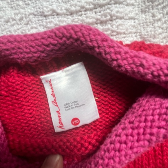 Hanna Andersson girls all cotton sweater like new condition (vintage) - Picture 2 of 3